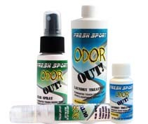 ODOR-OUT gets the stink out of life! Got smelly clothes, athletic gear & more? Get ODOR-OUT so you can breathe easier & play harder. Environmentally friendly.