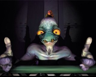 Hello Im Abe, I am a Mudukon slave from Oddworld, Follow Me and discover a Remade Abes Oddessy out now. Help us by purchasing so we can create more #newandtasty