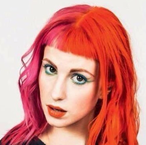 Hayley Nichole Williams; that's my name. I guess you could say I'm in a band: Paramore. Their is three of us and one of them must be me; am I correct? {FL-RP.}