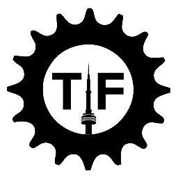 We ride fixed gear bikes in Toronto.