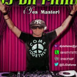 CLUB DJ/ARTIST/PROMOTER.  Send ur Songs to-djdafameda@yahoo.com/BBM-32FF4937.Whatsapp-+2348107173773.Follow Me 2 Be Everywhere,Letz Go