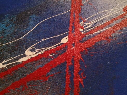 life is a blank canvas make it as colourful as you can you never know when you will run out of paint!