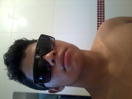 Eu sou um louco, pulando de um trem em movimento