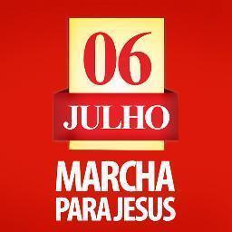 Em 06/07/13 Joinville vai Marchar para Jesus!