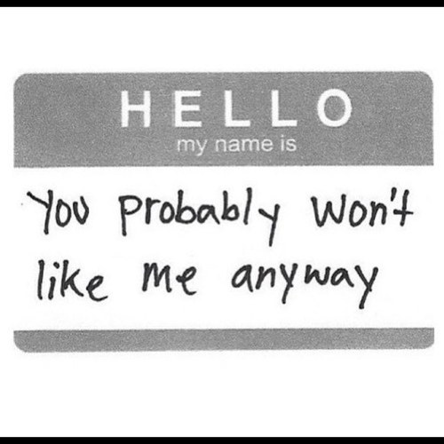 Depressed, Broken, Crying, Alone. But hey i will be okay.