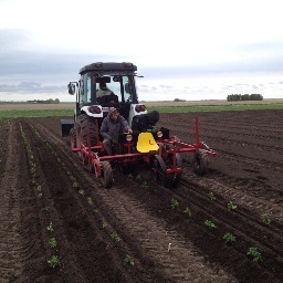 My wife Carla and I own a local foods marketing business, we grow the vegetables and partner with local producers to sell a whole line of  products.