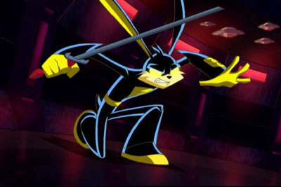 Ace Bunny hear leader of the Loonatics. I love kicking bad guys butt. im also a great fighter of the team. Lets jet.