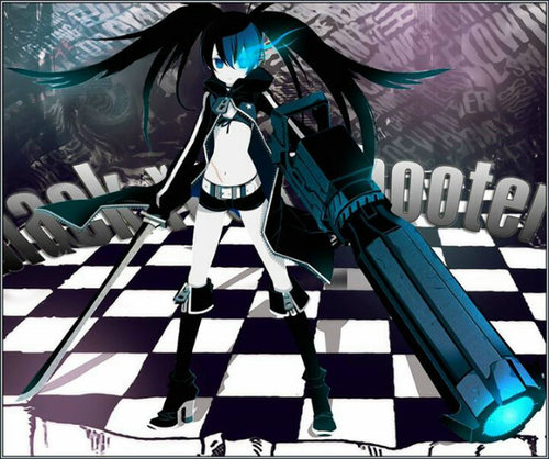Anime Fav: Detektif Conan, Elsword, Kekkaishi, My First Mr. Akuno, The World God Only Knows, Little Man, Sushi Chef Tsukasa, dll. ^_^ | Black Rock Shooter o.o