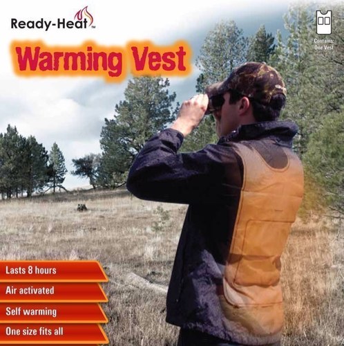 Lightweight, air activated warming vests & blankets. Great for a cold day outsoors or in any survival pack. Made in the USA