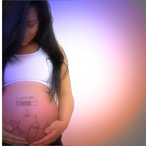 Future mommy.