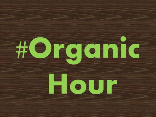 A networking hour for everyone who loves #organic we talk food, skincare, environment, fashion, policy 8-9pm every Wednesday - use hashtag #organichour