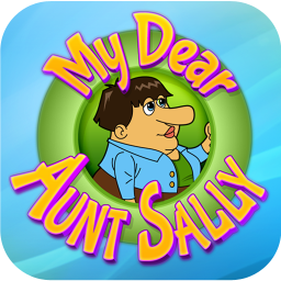 Inspired by the mnemonic device, developed by a math professor. 'My Dear Aunt Sally' has come to life in an app! She is full of educational wisdom & math tips.
