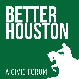 BetterHouston's profile picture. A non-profit civic forum. Dedicated to better neighborhoods, better transit, and better urbanism.