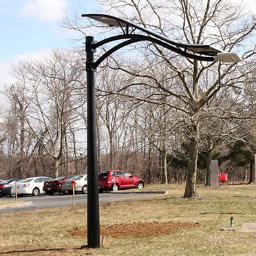 Slave to the solar powered street light