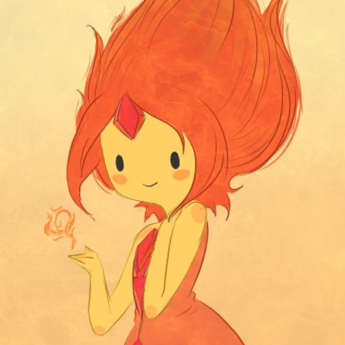 FlamePrncess's profile picture. Taken by Finn❤