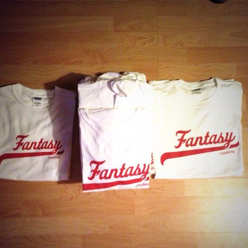 We make different types of clothing, all under the name of fantasy clothing. Selling for a minium of £15 per item.