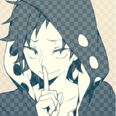 [V] @XOver_RP | “You're really interesting! Excellent!” | RP acc as Kano Shuuya, Kagerou Project. | Mekakushi-Dan's 3rd member, Eye-Deceiving Ability. (ENG/IND)