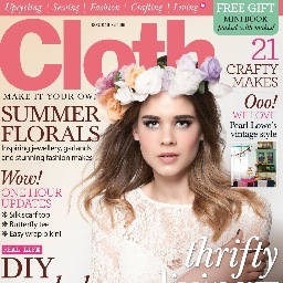 Cloth magazine celebrates making clothes and homeware. We've got an online home too!