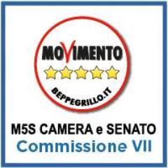 M5S Commissione VII - Cultura Scienza e Istruzione