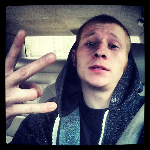 3/29/12 always :) i love you sarah 3 names chris obviously taken. 20. party. drank. smoke. haaaaan. shit nigga do that. IG:imhiiigh_lrc