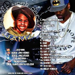 DJamz1989's profile picture. Jamz artist from STL Rapper/Singer. with the hard hitting bass Pasonate lyrics an comical wit and clever word play.