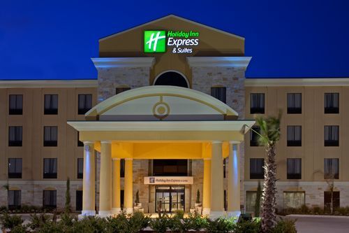 Holiday Inn Express in Katy, TX.  
Located at 1-10 and Westgreen.
Katy, TX 77449