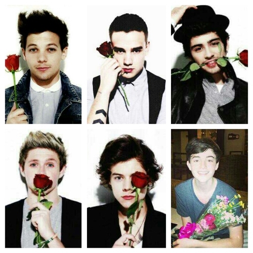 One Direction and Greyson chance ♥