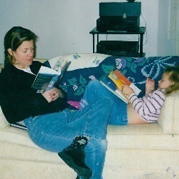 English teacher, mom of three kids and five dogs, triathlete and  triathlon coach, writer, reader of classics, the contemporary and cereal boxes.