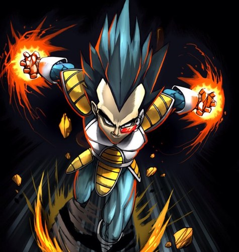 I am Vegeta the proud saiyan warrior now be gone fools #RolePlay