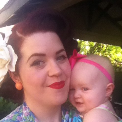 pinupgirl1978's profile picture. Vintage Blogger, retro Mom of a baby girl, Seamstress and all around 1940's Technicolor cutie.