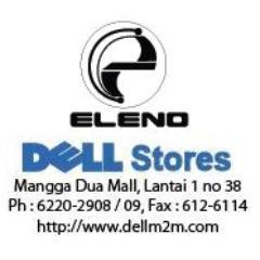 Info seputar product Dell di Indonesia by ELENO CALL : 6220-2908/09 Mangga Dua MALL, Lt 1 no:38
https://t.co/hXMl5xSeUh