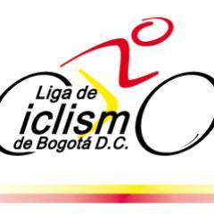 El twitter oficial  de la Liga de Ciclismo De Bogotá