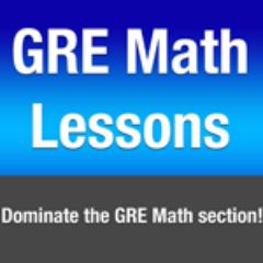 GREMath1's profile picture. Math lessons for the GRE! Are you ready to dominate the GRE?