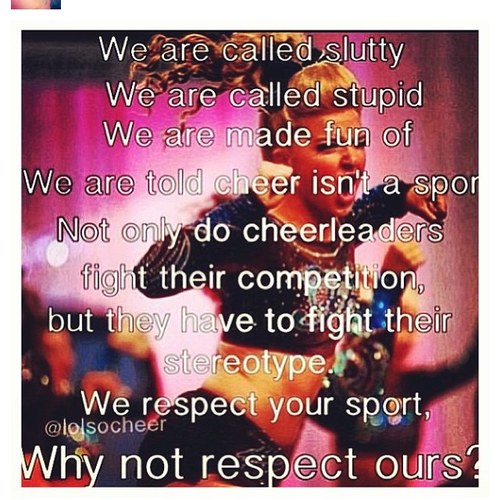 Cheer is more than a sport its a passion