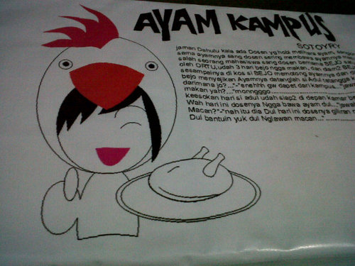 AYAM KAMPUS penyetan kampusnya para ayam