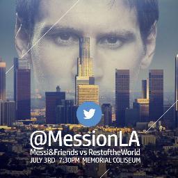 I am ready for Los Angeles, are you ready?
July 3rd - Los Angeles Memorial Coliseum