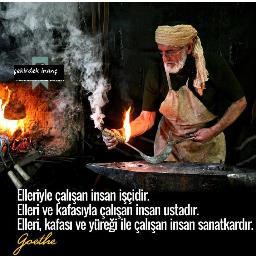 Bizlere değer kazandıran şeyler, yaptığımız işlerdir.
