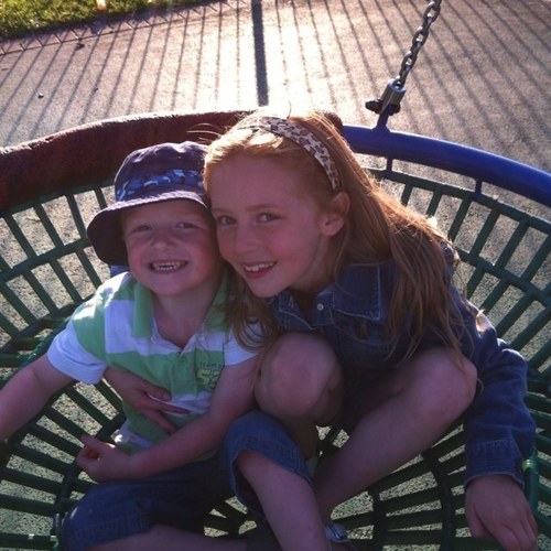 proud father of the two most important people in my life, harley & kaci,
