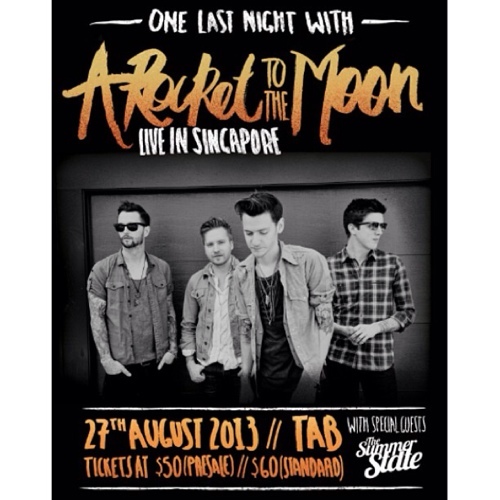 ARTTM_SG's profile picture. A Rocket To The Moon fans from Singapore! This account will never be deleted, because they will always be in our hearts. August 27, #ARTTMSG