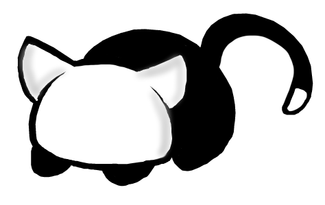 Slender Cat Cat Version of SlenderMan