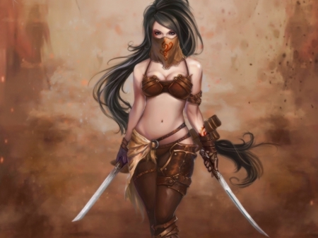 I am a master rogue assassin. I was born part human and part elf. I was raised by the elves as an assassin to protect our species and keep what is ours safe.