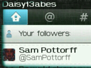 3/7☁•Jc followed 11:19PM 4/4/13•Ricky followed 9:03AM 8/4/13•Sam followed 7:44AM 6/6/13♥O2L=LIFE♥•Richard Wisker followed 10/4/13♥ LAWLORFF! ♥