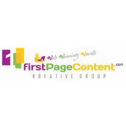 First Page Content is powered by some of the best creative brains along with web winning words.