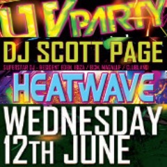 #HEATWAVEWEDNESDAY - Paint the town! UV Party 12th June @TheBurnLurgan