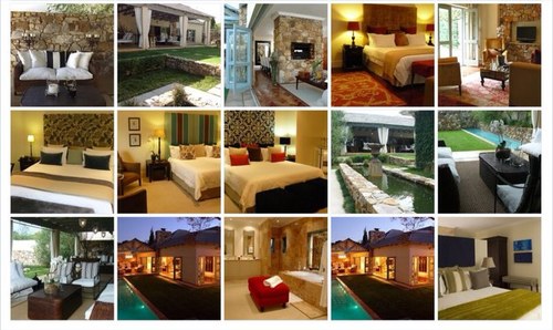 A boutique hotel in the suburb of Parkwood, Johannesburg.