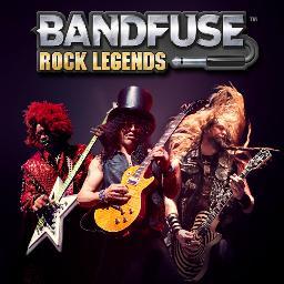 BandFuse:Rock Legends, the authentic music video game where legendary rockers transform players of all skill levels into real guitarists, bassists and vocalists