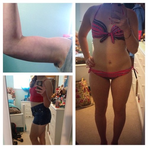 Trying to get fit and healthy for summer and for life; taken :) 16 5'2 SW: 137 UGW: 120 BF: 27% *avi is me!*