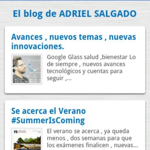Un blog para todos los gustos , noticias,curiosidades y tecnologias . si encuentras algo mejor .no lo digas!! jaha ;)