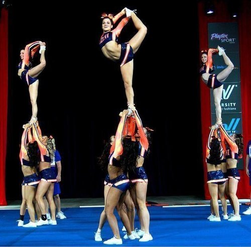 We're the leading ladies of competitive cheerleading at the University of Illinois. Ranked 2nd at NCA Collegiate Nationals in Daytona Beach in 2012