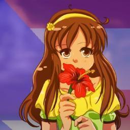 Hola~!*grins*Soy Puerto Rico! Call me Gabriella or Rico~ Wanna be amigos~?I won't bite hard! (RP account; OC; Currently SINGLE; She's Er.. 20-21)
